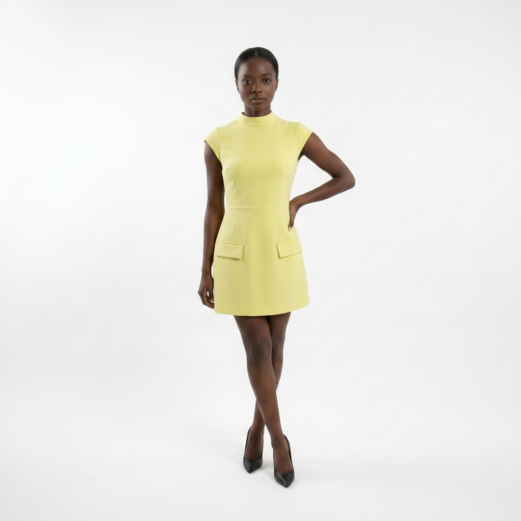 Robe Victoria – Mini robe noire élégante