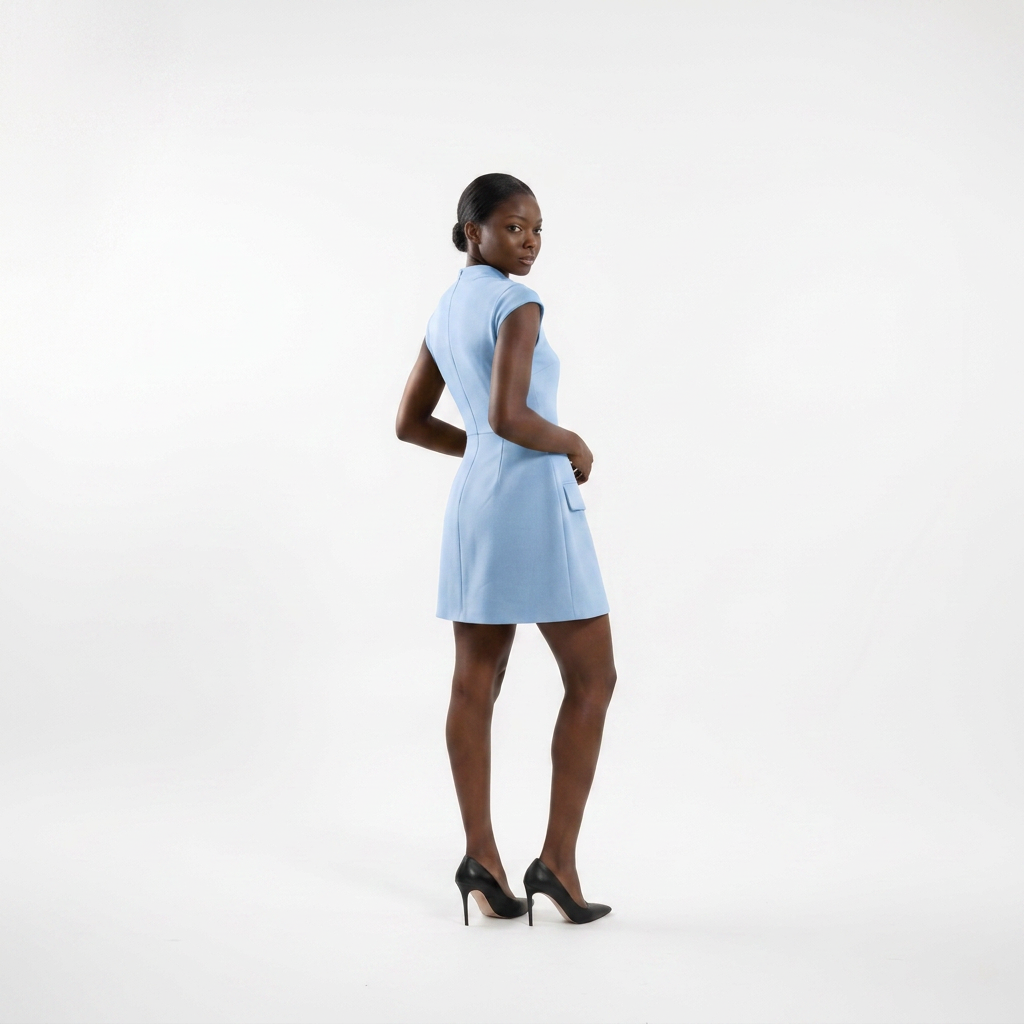 Robe Victoria – Mini robe noire élégante
